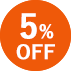 5%OFF