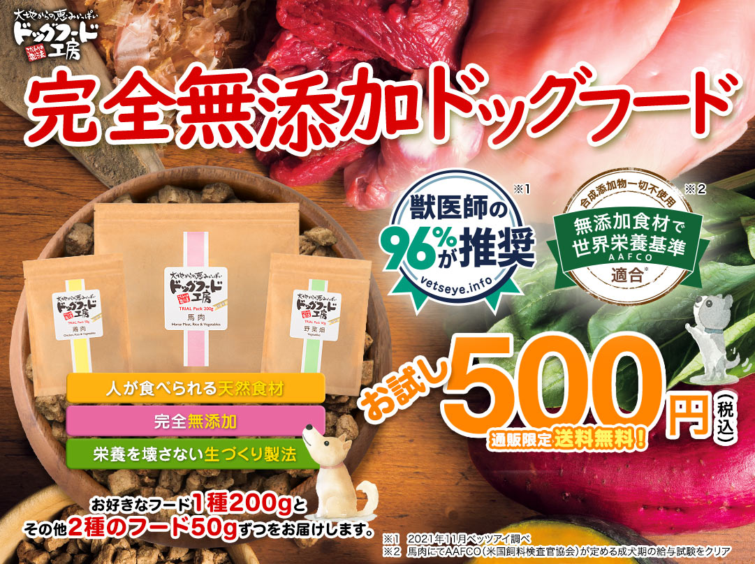 完全無添加ドックフード