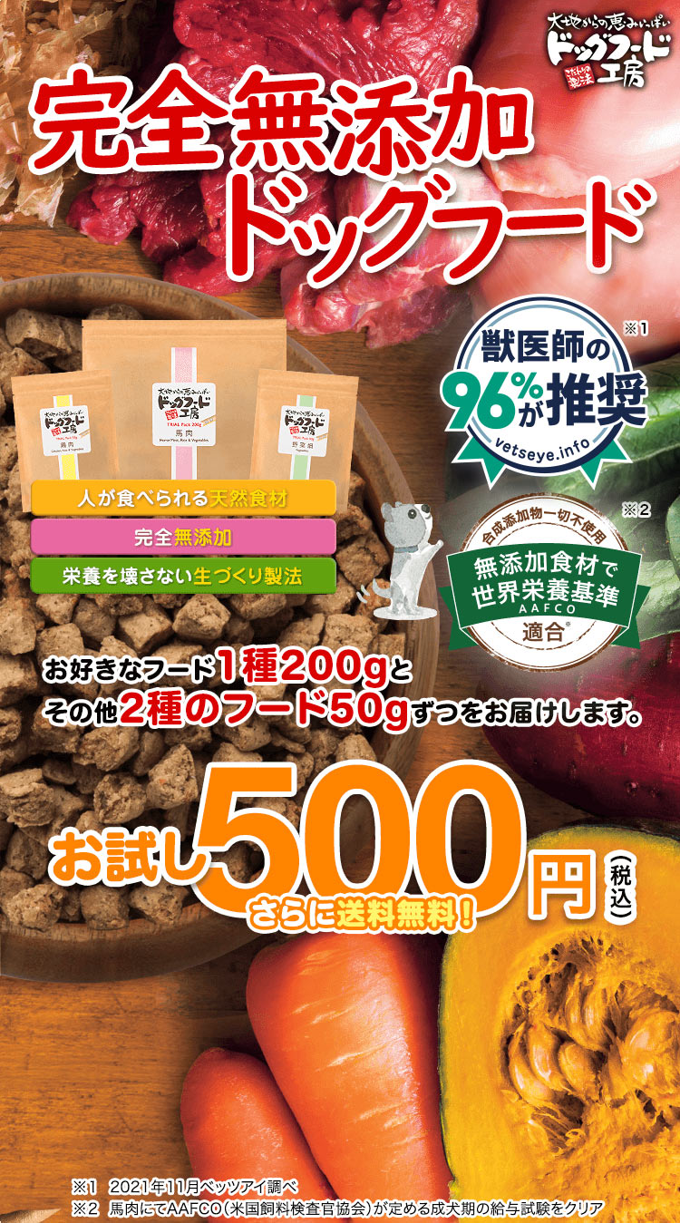 完全無添加ドックフード